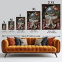 Wallity Cuadro Decorativo GE131-L Multicolor